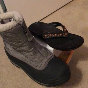 WINTER boots & SUMMER sandals